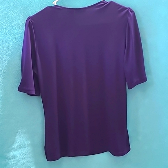 East 5th Purple Blouse Size Medium - Picture 2 of 2